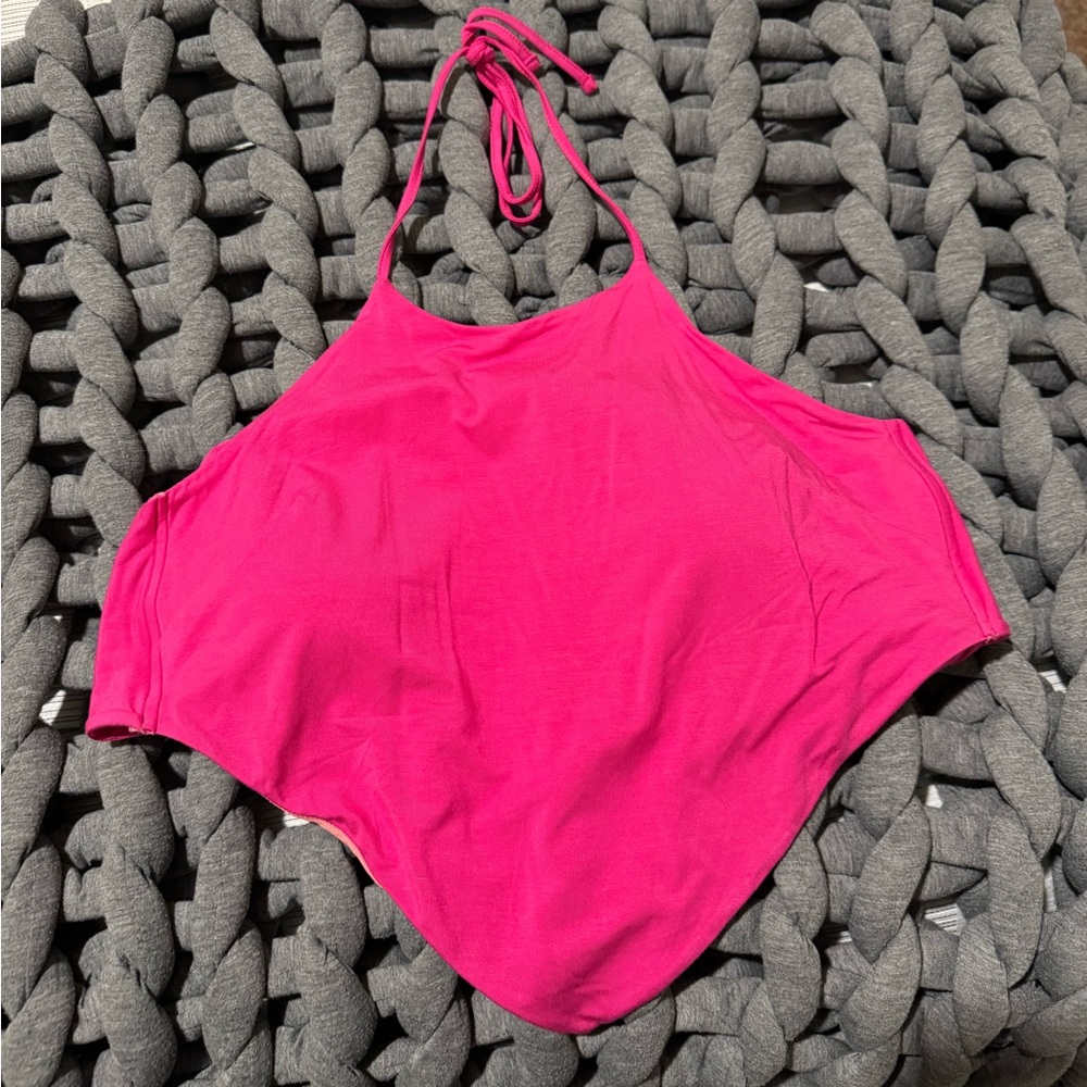 Klassy Network Bright Pink Halter Top